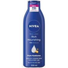 Rich Nourishing Body Lotion (250ml) Rich 72H Hydration Moisturiser for Dry Skin