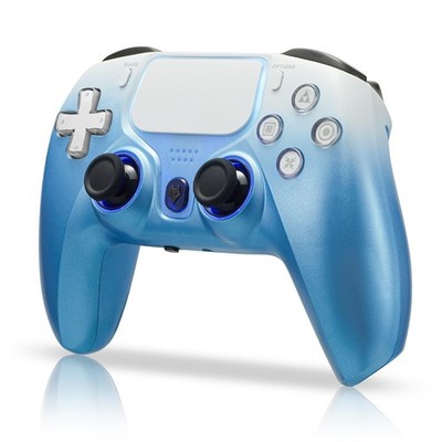 NBCP Wolf V-2 Wireless Pro Controller for PS4 PC Blue