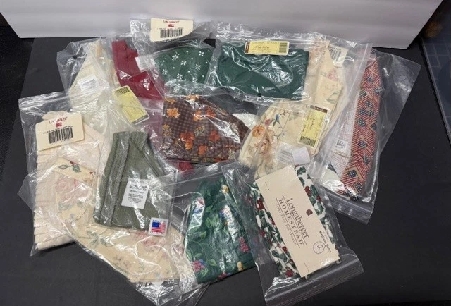 Longaberger Medium Berry Basket Fabric Liners - Brand New Never Used - Image 1 of 1