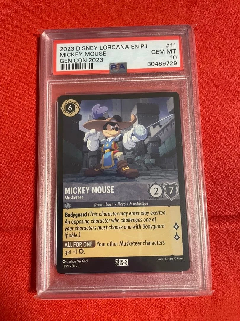 Mickey Mouse - Musketeer 11 Disney Lorcana Promo Cards for sale | eBay