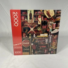 Springbok Coke Is It The Coca-Cola Centennial Jigsaw Puzzle 2000 Pc.  NEW