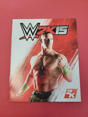 W 2K15 PS3  MANUAL ONLY Authentic 