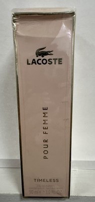 Lacoste Pour Femme Timeless Eau De Parfum Spray Women 3.0 Oz