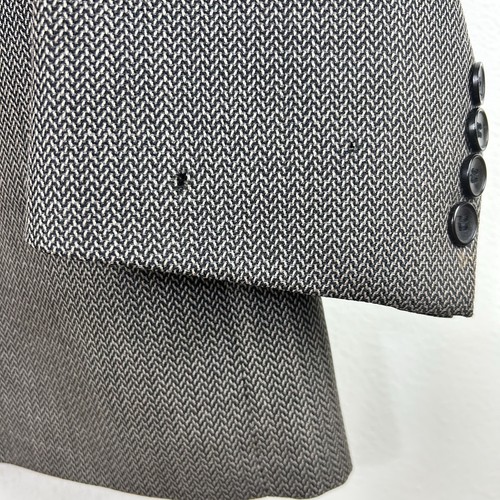 Vtg Emuo Bruzzi Men’s Classic 100% Wool Double Breasted Blazer Size 46R - Picture 7 of 10