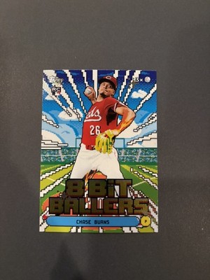 Topps 2026 Series 1 Celebration - Chase Burns (RC) 8-Bit Ballers #8B-3