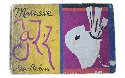 Jazz by Henri Matisse 1957 Lithographs German Edition Book Cut Outs Verlag READ - Image 1 of 4