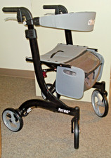 Medical -Rollator- Drive Nitro Handicap Walker With Seat