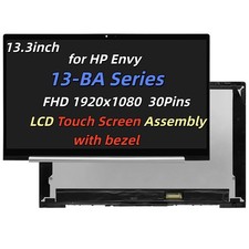 L96784-001 FHD for HP Envy 13-BA 13T-BA LCD Touch Screen Display Replacement