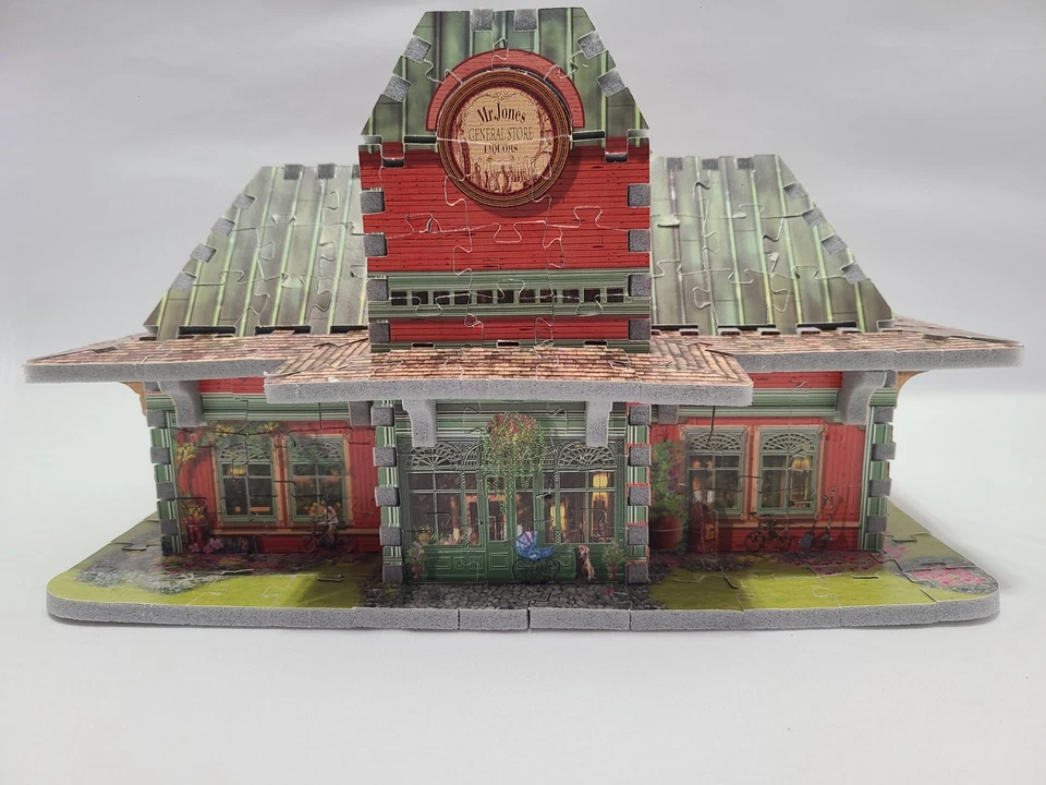 Puzz3d 5 Main Street Tradition Collection 272pcs Complete W/Box & Manual - Rare - Image 2 of 4