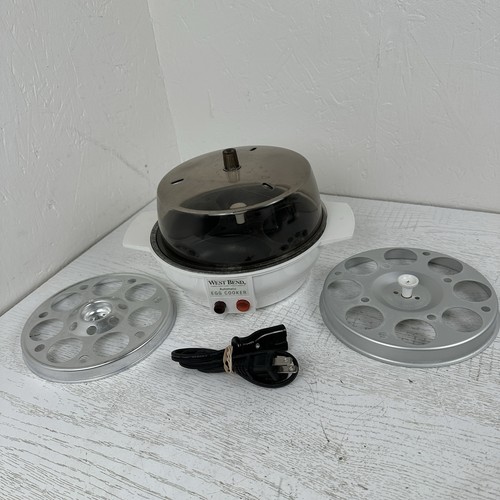 West Bend Automatic Egg Cooker 8 Hard/Soft Boiled Eggs 4 Poached Tested