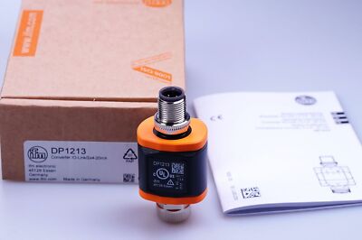 IFM  DP1213  Converter IO-Link/2x4-20mA  Smart Sensor COM2 (38,4 kBaud) OVP NEU