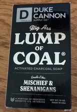 MENS SOAP LUMP OF COAL DUKE CANNON