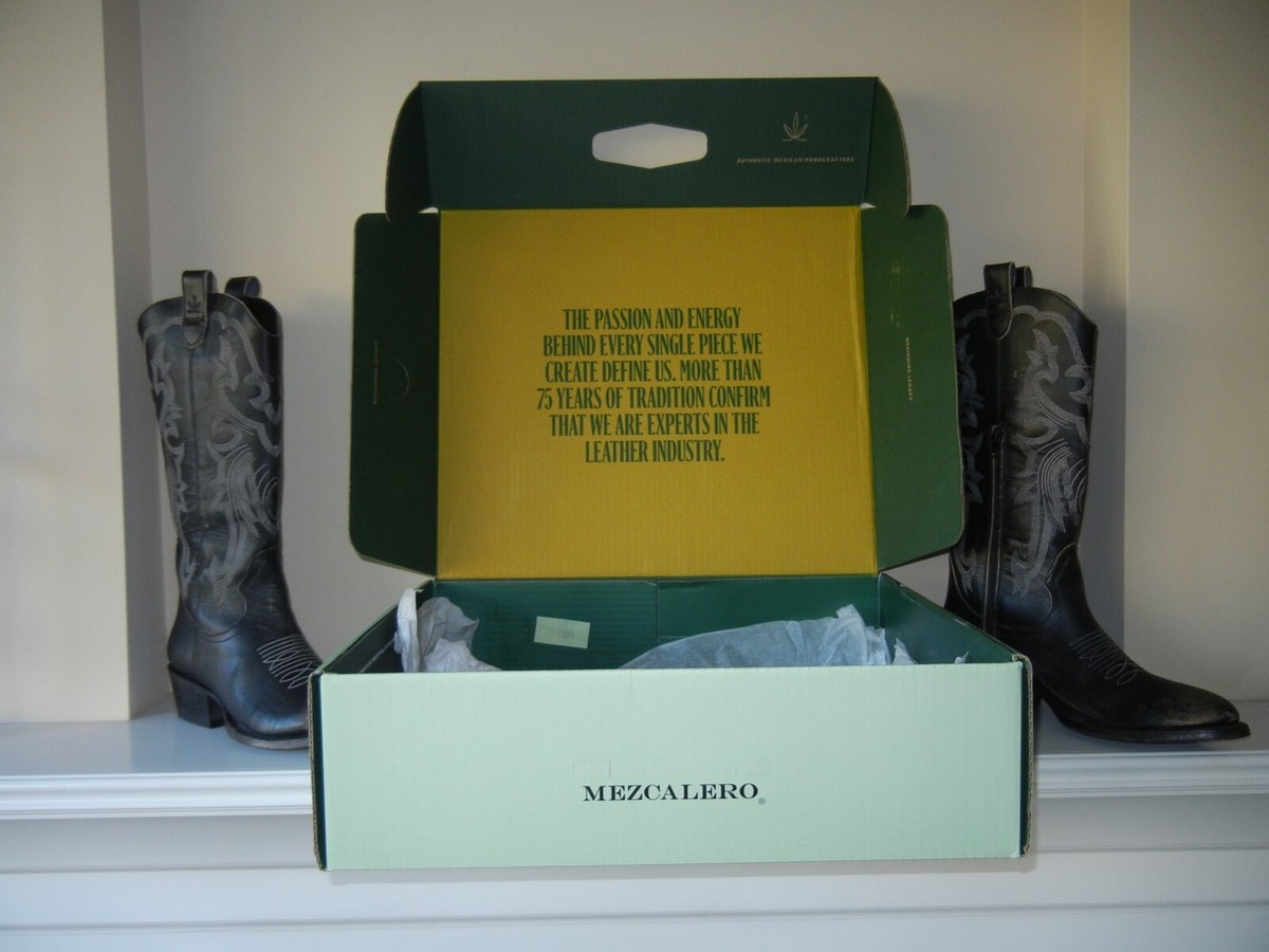 Mezcalero Macarena Stone Moka Western Boots SZ Women's