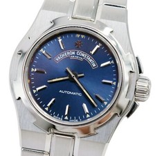 Vacheron Constantin Overseas 12050/423A-8488 Blue Dial 26mm Steel Watch 3