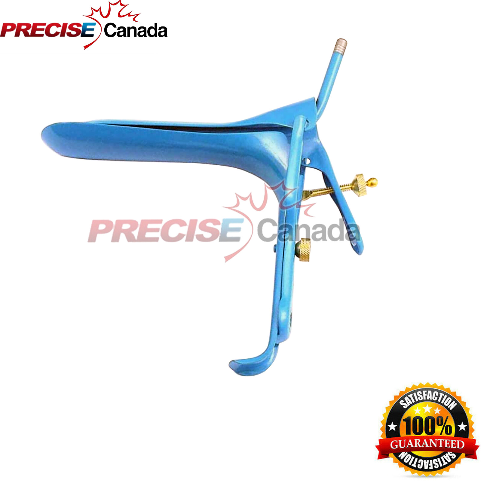 Blue Coated Graves Speculum - Large Size For Gynecology & LEEP Procedures
