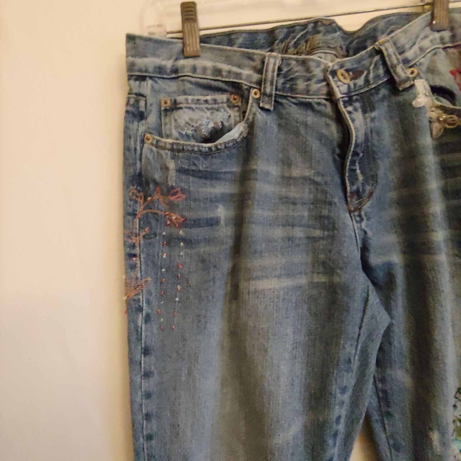 Vanilla Star Bead DIY Embellished Patchwork Boot … - image 2