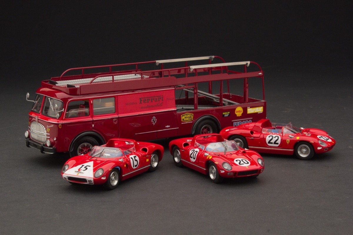 Exoto 43 | 1964 Bartoletti 682 Scuderia Ferrari Transporter