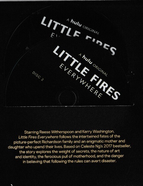 Little Fires Everywhere: First Season FYC 2-Disc Set DVD VIDEO Reese  Witherspoon