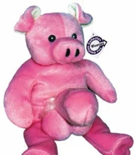 PEPE THE PIG stuffed animal Weenie Babies/Weenies Erection Collection NEW!