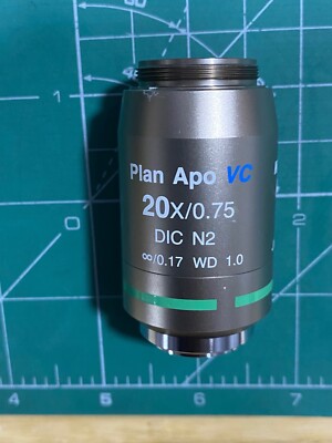 Nikon Plan Apo VC 20x/0.75 Oil ∞/0,17 WD 1.0 DIC N2 Microscope ...