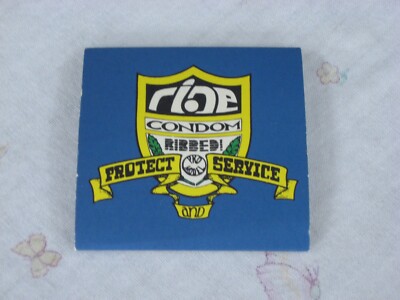 Ride Snowboard Vintage 1992-93 One Condom Lifestyles Advertising Promo VERY RARE