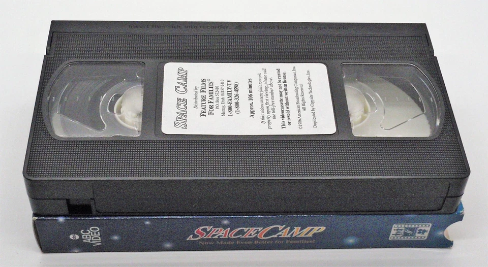 SPACECAMP VHS 1986 OOP Teens Lea Thompson Kelly Preston Launched Into Space CC - Image 3 of 4