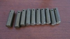 Lot of 10 BRASS CYLINDER 5 grams Lot 198
