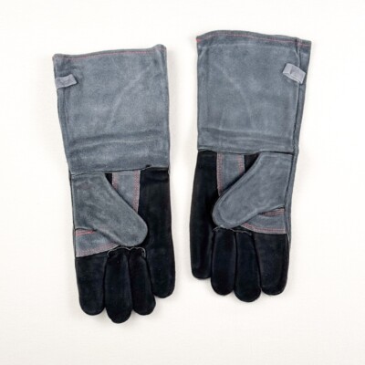 Hynade 16'' Leather Welding Gloves Heat Fire Resistant or for Animal Handling New