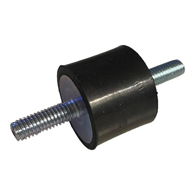 Rubber Mount M6x18mm 25x20mm Double Male Thread Anti Vibration Silentblock