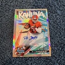 2022 Bowman U DJ Uiagalelei Big Kahuna Auto #16/150 Case Hit! #TBK-1 Clemson FSU