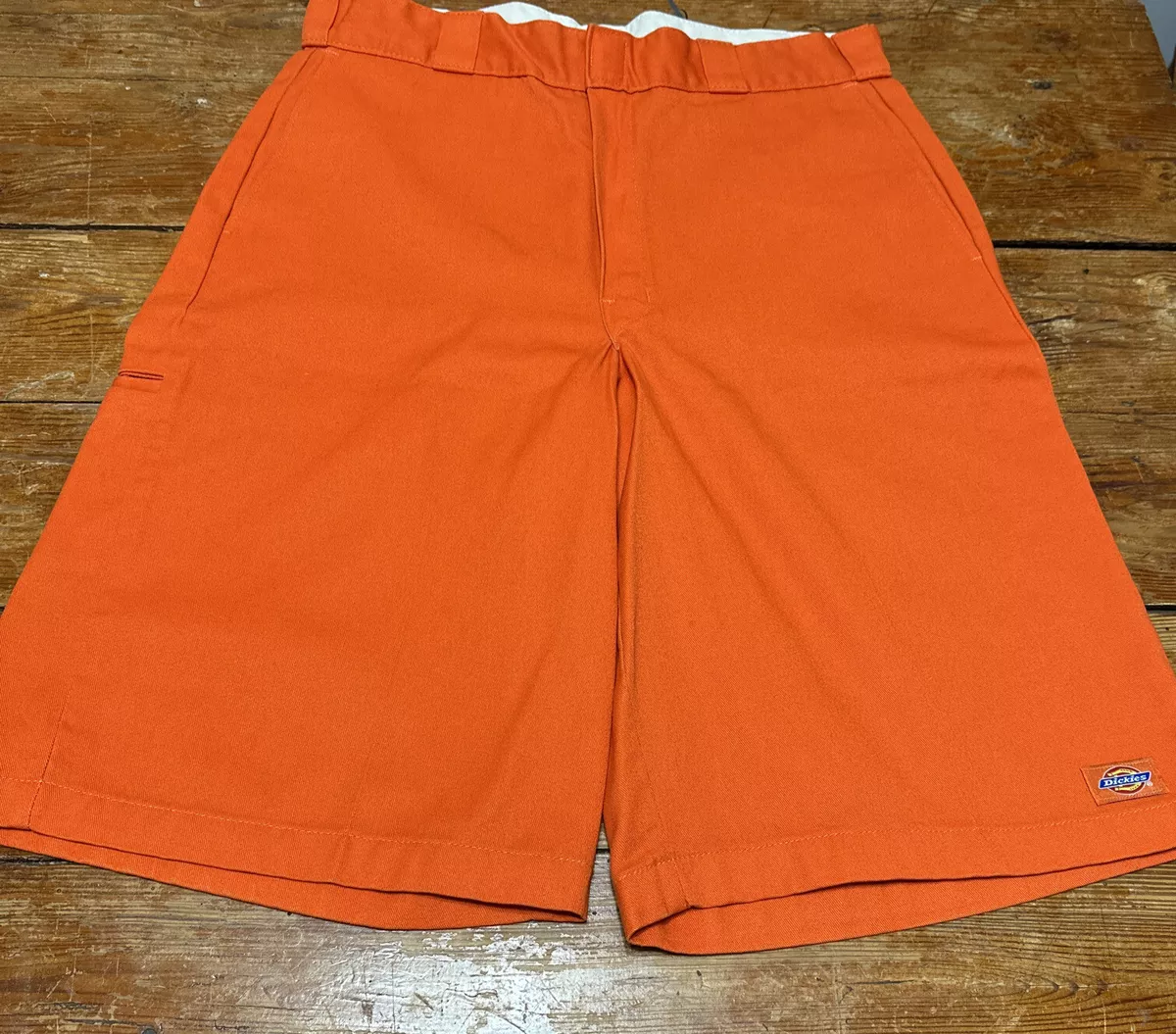 Orange dickies shorts store