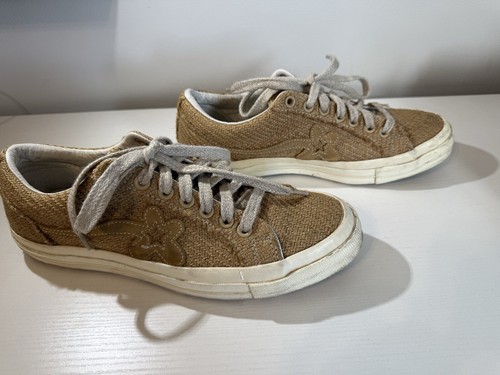 Converse One Star OX x Golf Le Fleur Burlap Size 9.5 Men’s Or 11.5 Women 163169C - Picture 3 of 10