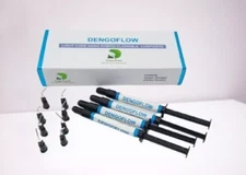 4X Dengen Dental Flow Resin A2 Light Cure Composite Flow Resin 2Gram