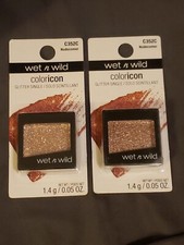 2 Pack Wet n Wild Color Icon Glitter Single, Nudecomer C352C 0.05 oz