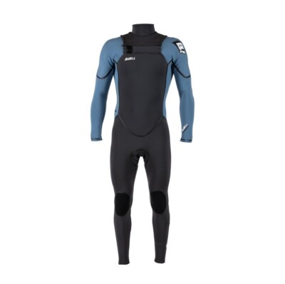 BUELL Men's 4/3 RB1 ACCELERATOR CZ Wetsuit - Graphite/BlueSlate - XL - NWT