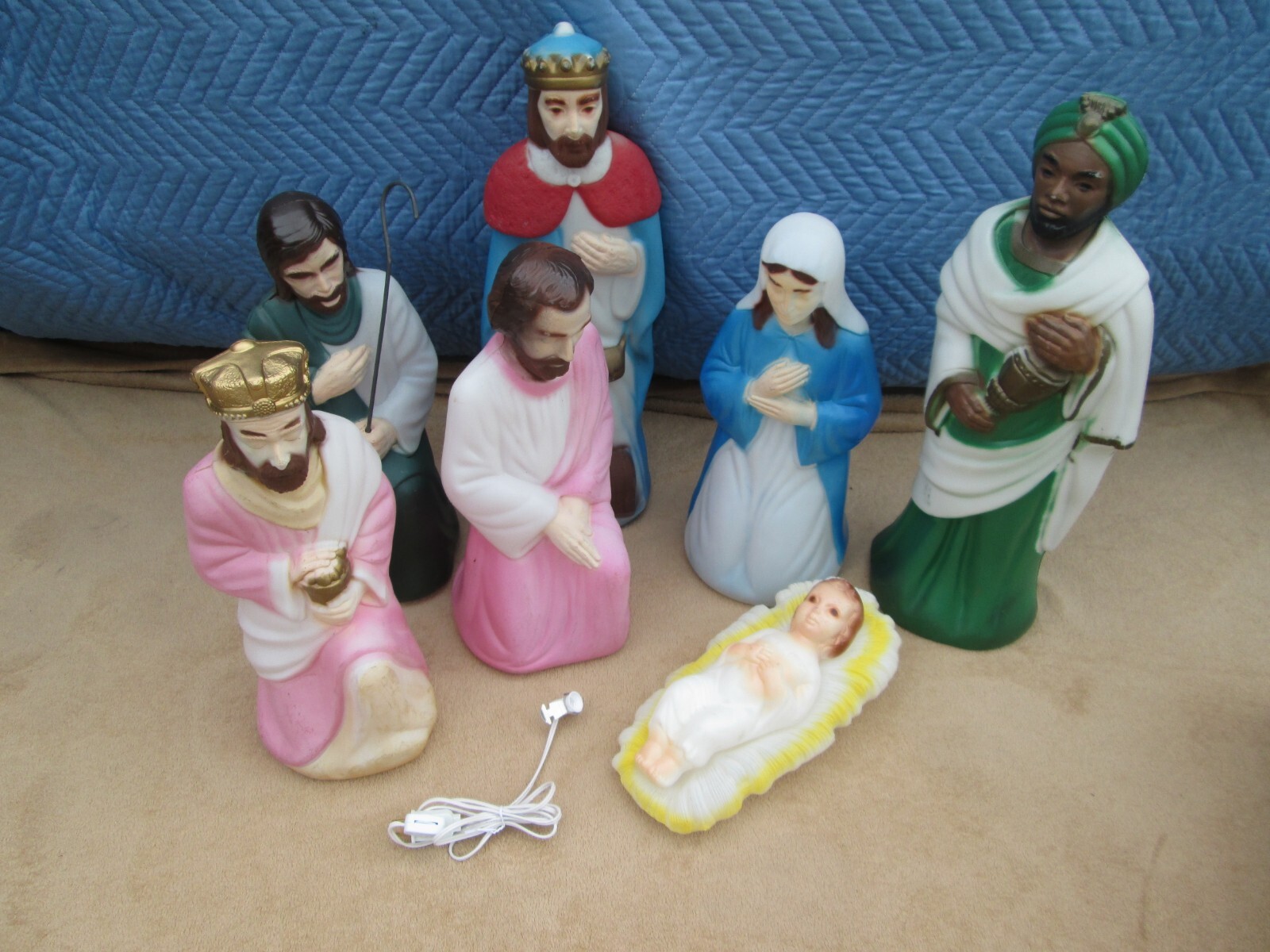 empire blow mold nativity set eBay