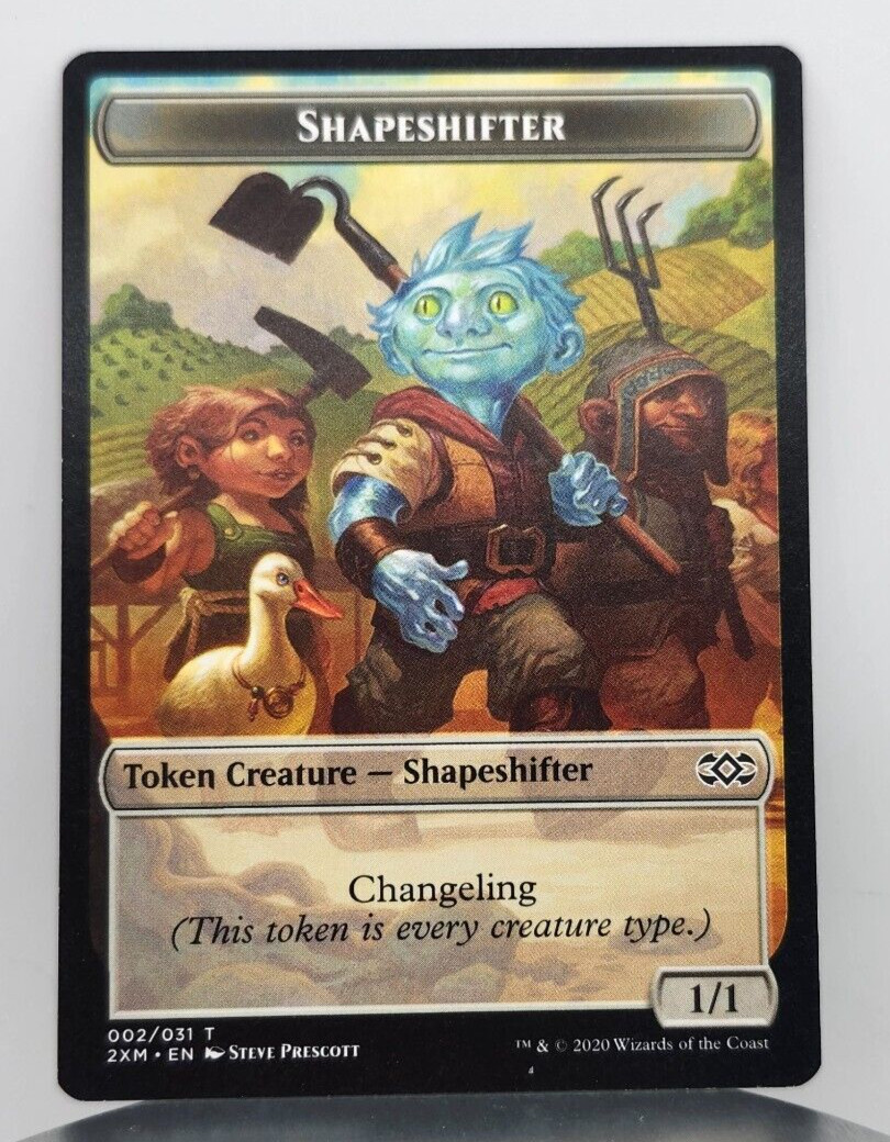 Shapeshifter Token - Double Masters (2XM) - 2/31 - MTG
