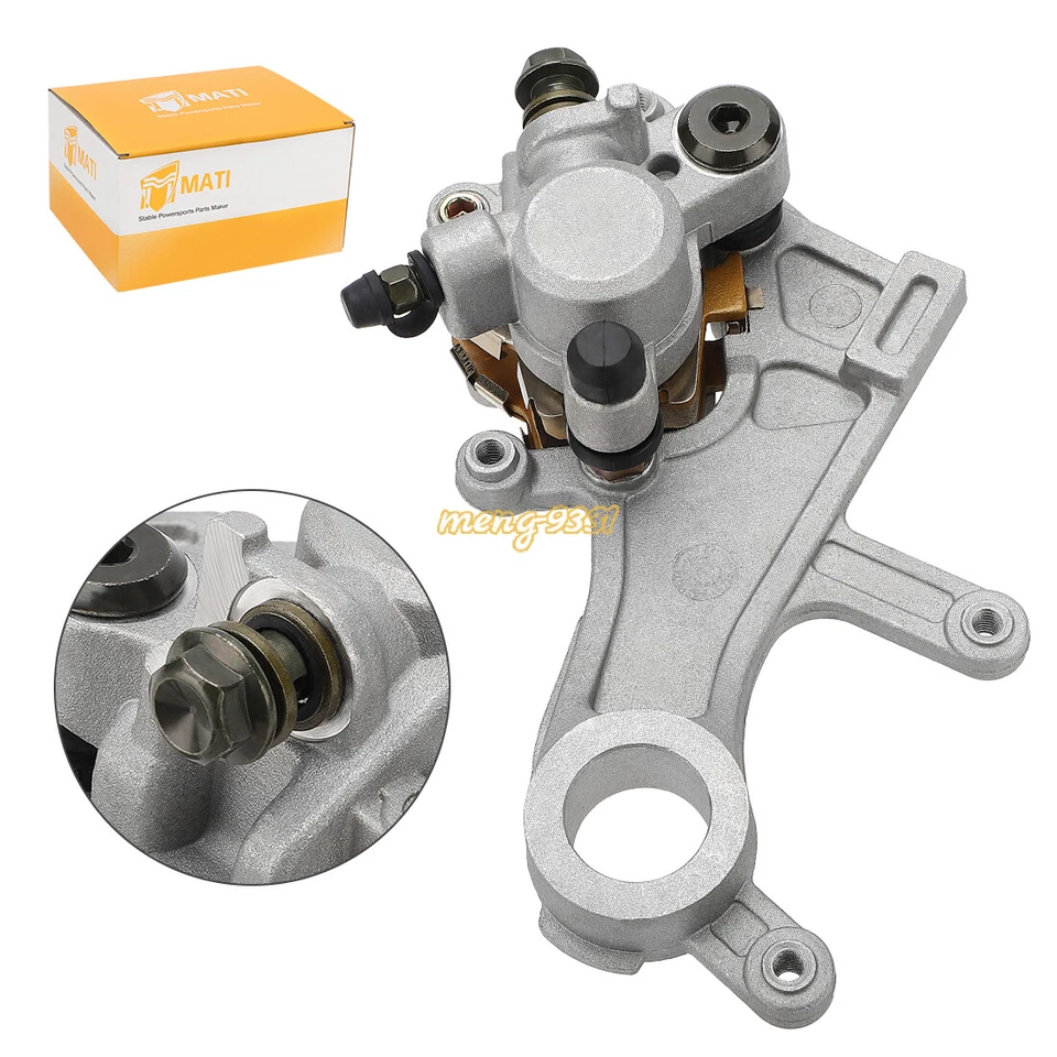 Rear Brake Caliper &Pads for Honda CR125R CR250R CRF250R CRF450R CRF250X CRF450X - Image 2 of 4
