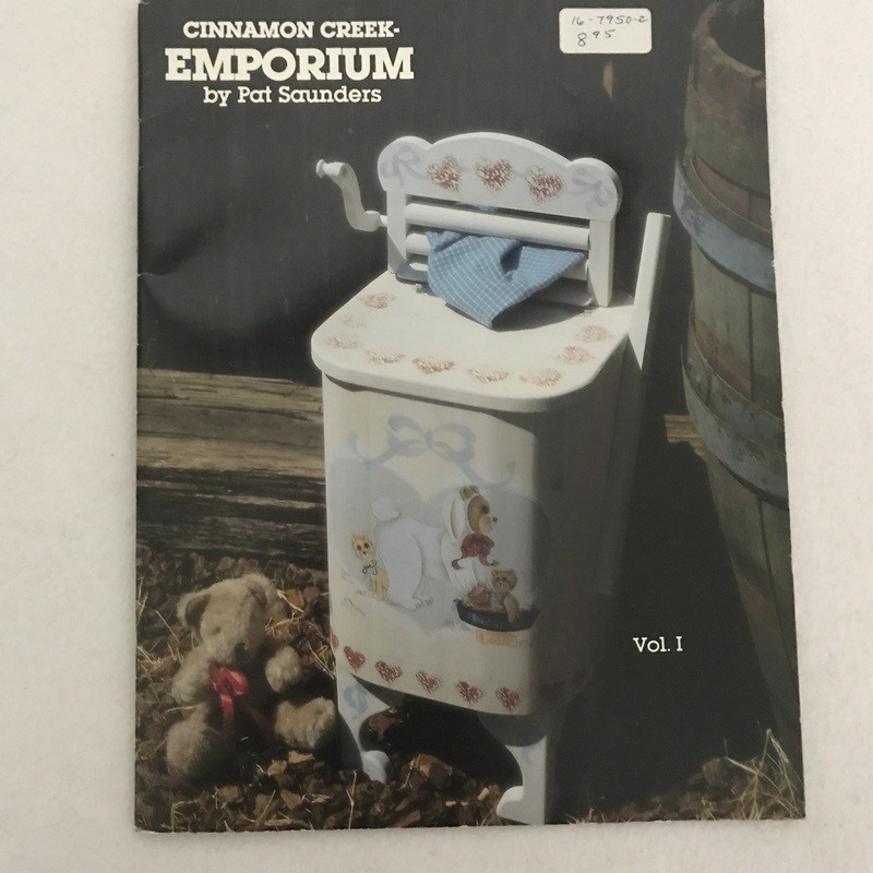 Cinnamon Creek Emporium Painting book Pat Saunders Carousel Pony sheep Bunnies