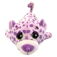 Purple Cheetah Cat Chili Pepper Rapidito Stuffed Animal Toy Cutetitos Basic Fun