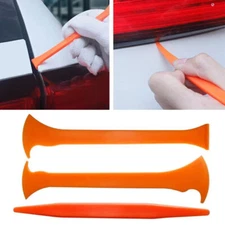Orange Vinyl Car Wrap Tool Micro Stick Squeegee Window Tinting Kit Accessories