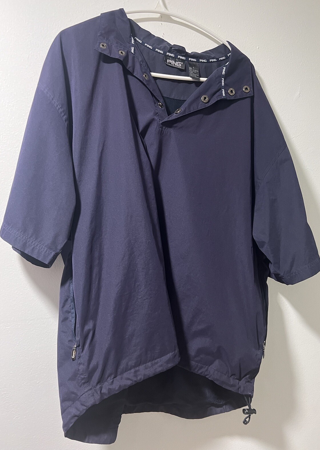 Ping Collection Pullover Short Sleeve Jacket Wind… - image 15