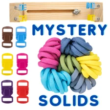 West Coast Paracord Jig Bracelet Maker with 6 Mystery 550 Paracord and Buckles