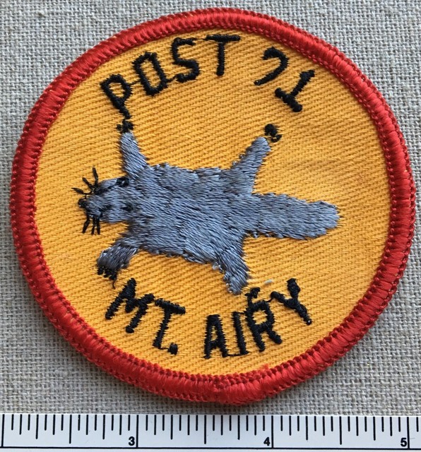 Vintage POST 71 MT. AIRY Explorers Scout Badge PATCH BSA Boy Scouts
