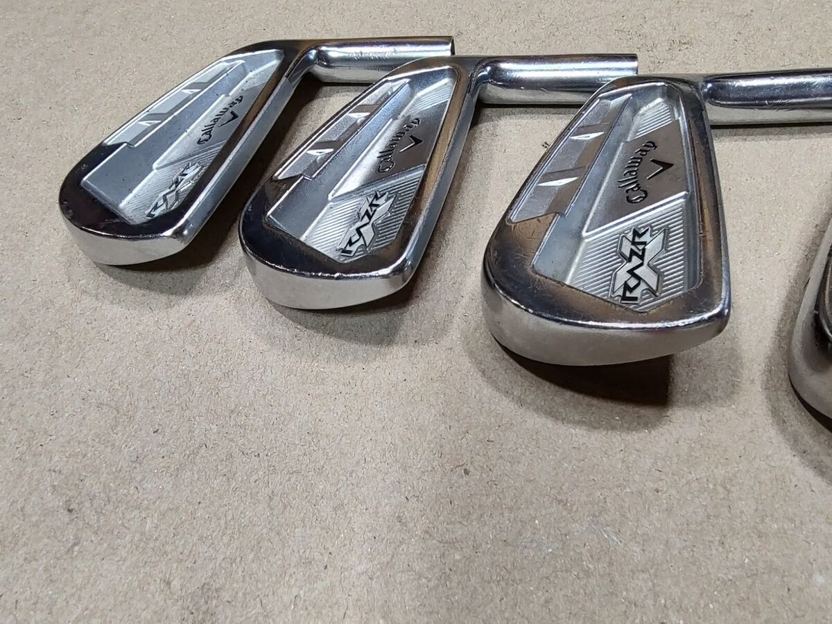 Callaway RAZR X Forged Irons - 3, 4, 5, 7, P, Clubs 5.0 Callaway RAZR X Forged Irons - 3, 4, 5, 7, P, Clubs 5.0