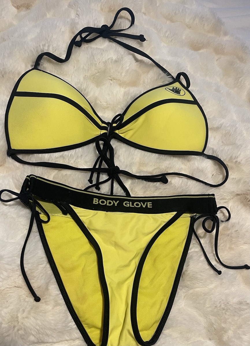 Body Glove Bikinis Talla E Vintage 1980's Body Glove Bikini Piece