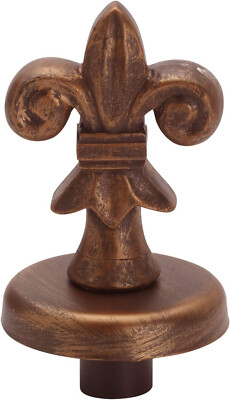 Cobblestone Dressmaker Form Finial Fleur De Lis Boutique 6'' Tall