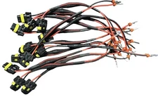 12x Universal 9005 9006 9145 Headlight Fog Light Connector Wiring Harness Socket