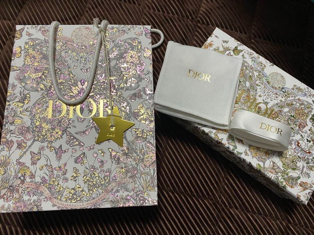 RARE Dior Ltd Edition Holiday 2023 Paper Bag & Box set Pink RARE Dior Ltd Edition Holiday 2023 Paper Bag & Box set Pink