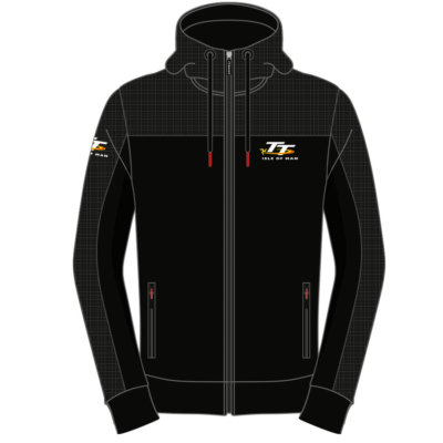 Isle of Man TT Races Official Black Hoodie - 20AH1 | eBay